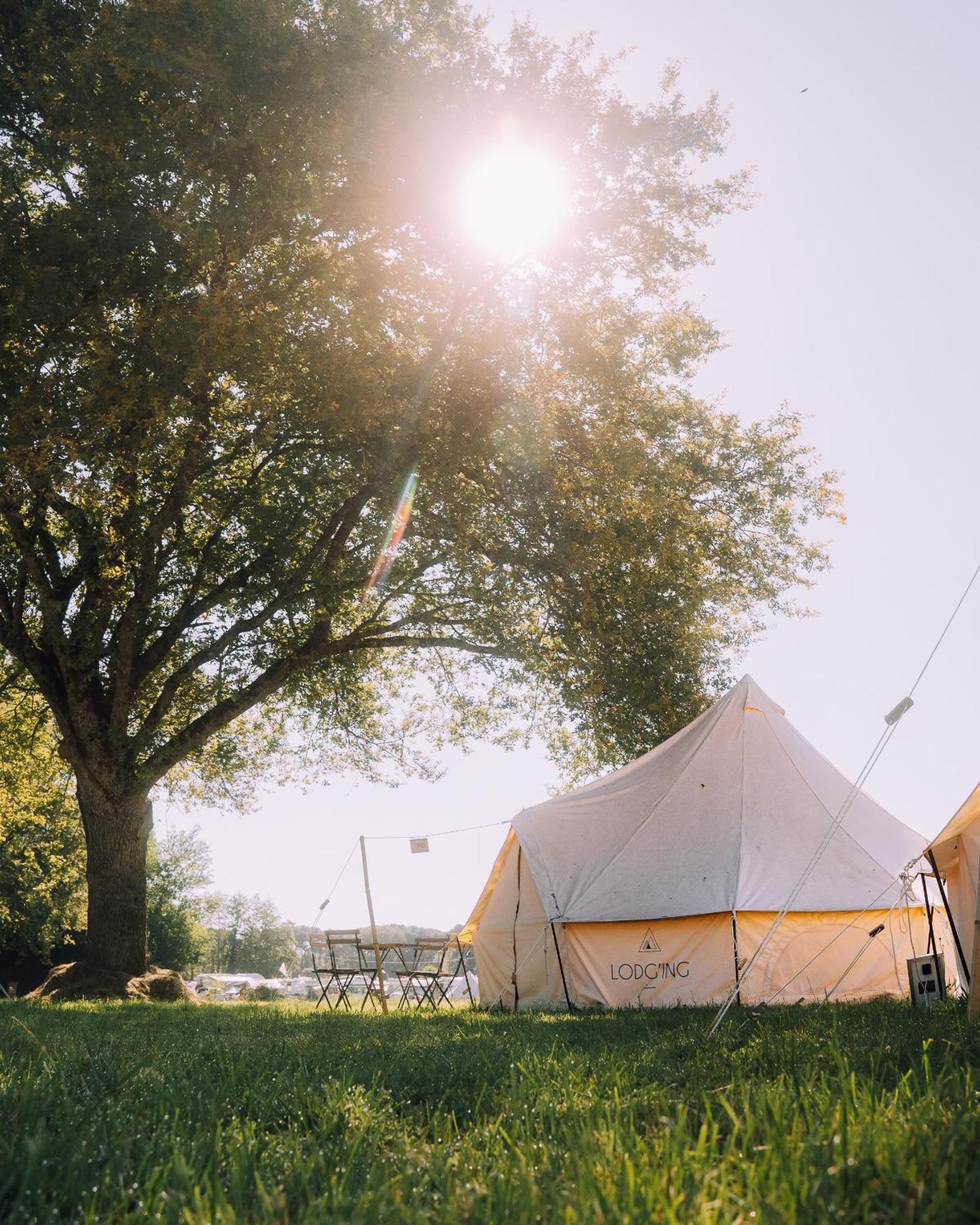 Silver - Glamping Tente de luxe